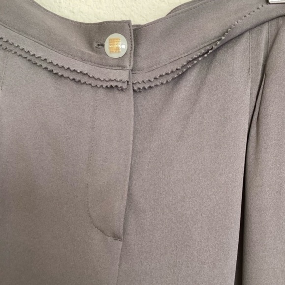 Fendi Gray Wide Leg Pants - Picture 9 of 9